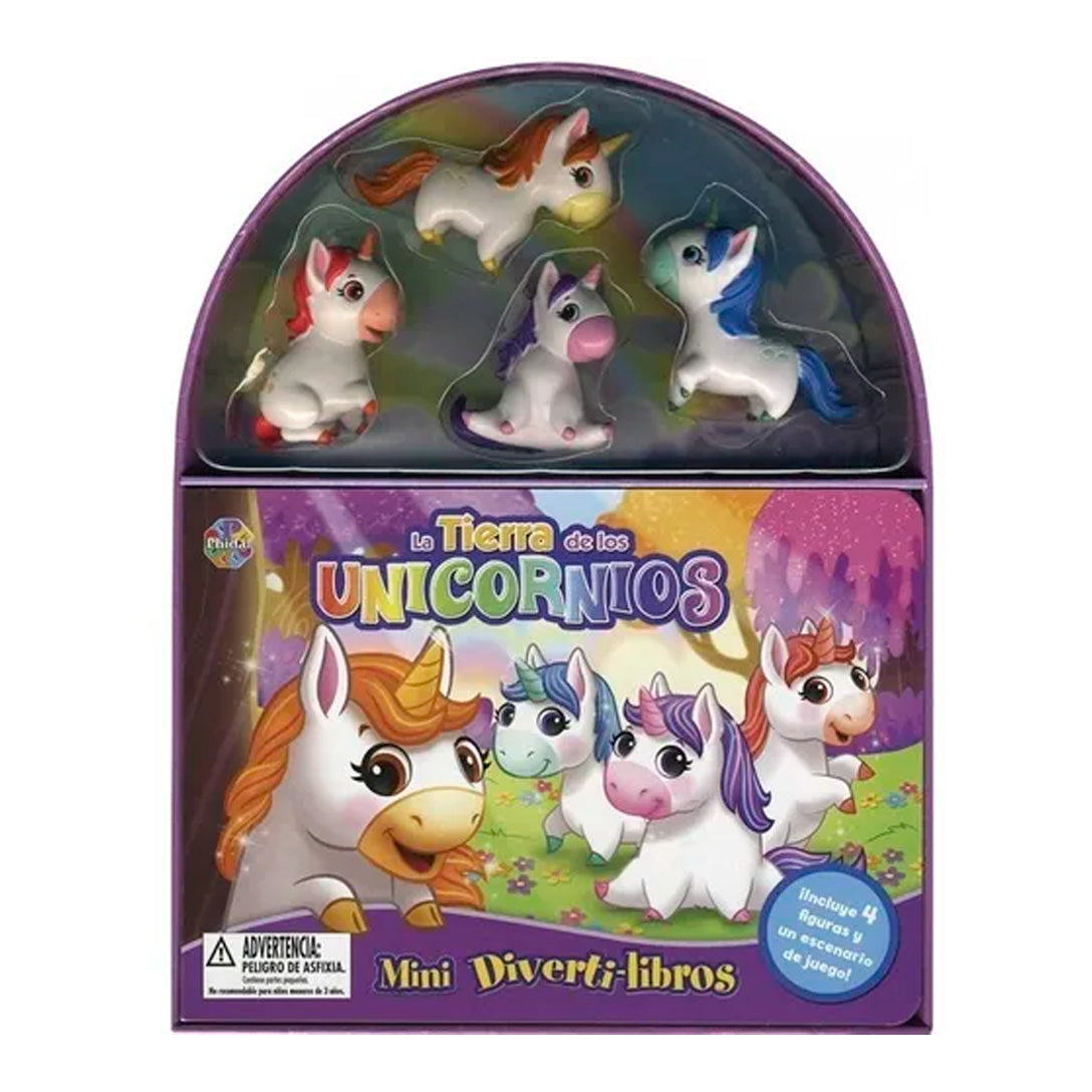 Libro Mini Divertí Libros - Tierra de los unicornios