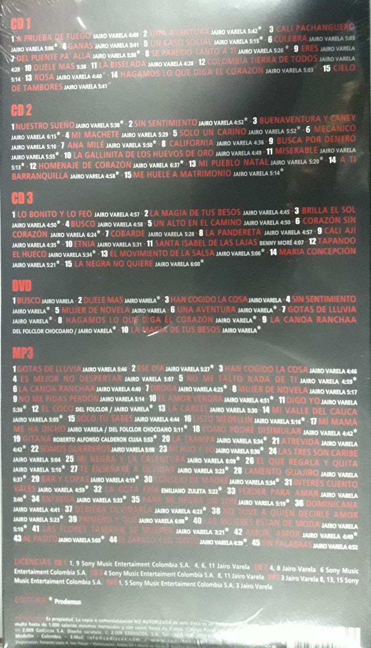 CDX3+DVD+MP3 Las 100 Del Grupo Niche