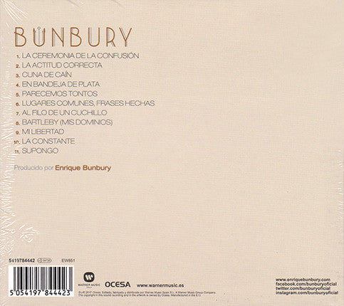 CD Enrique Bunbury – Expectativas