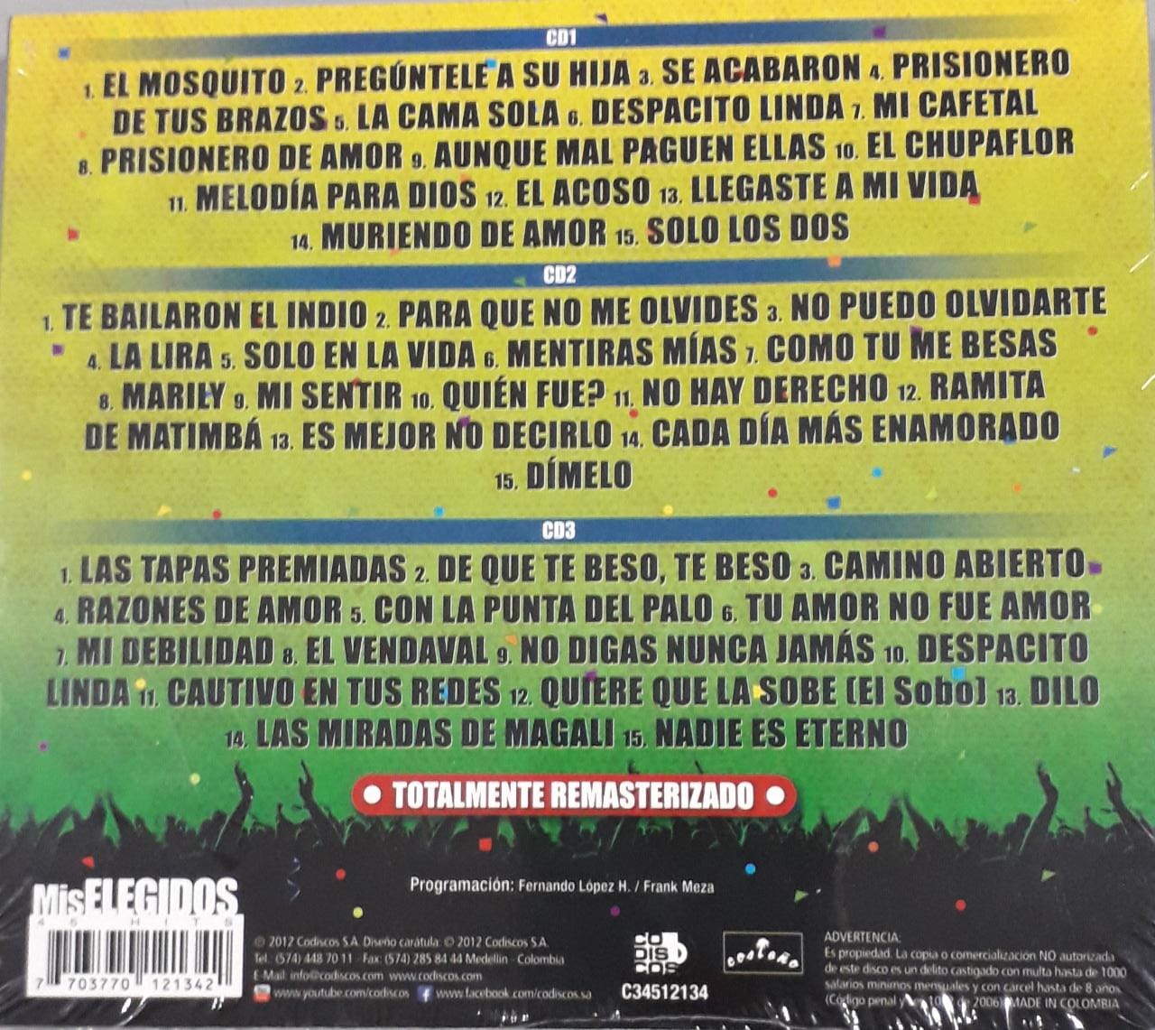 CDX3 Farid Ortiz - Mis Elegidos 45 Hits