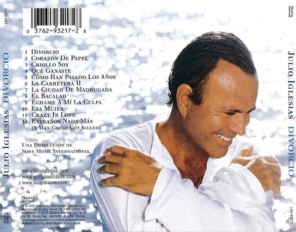 CD Julio Iglesias – Divorcio