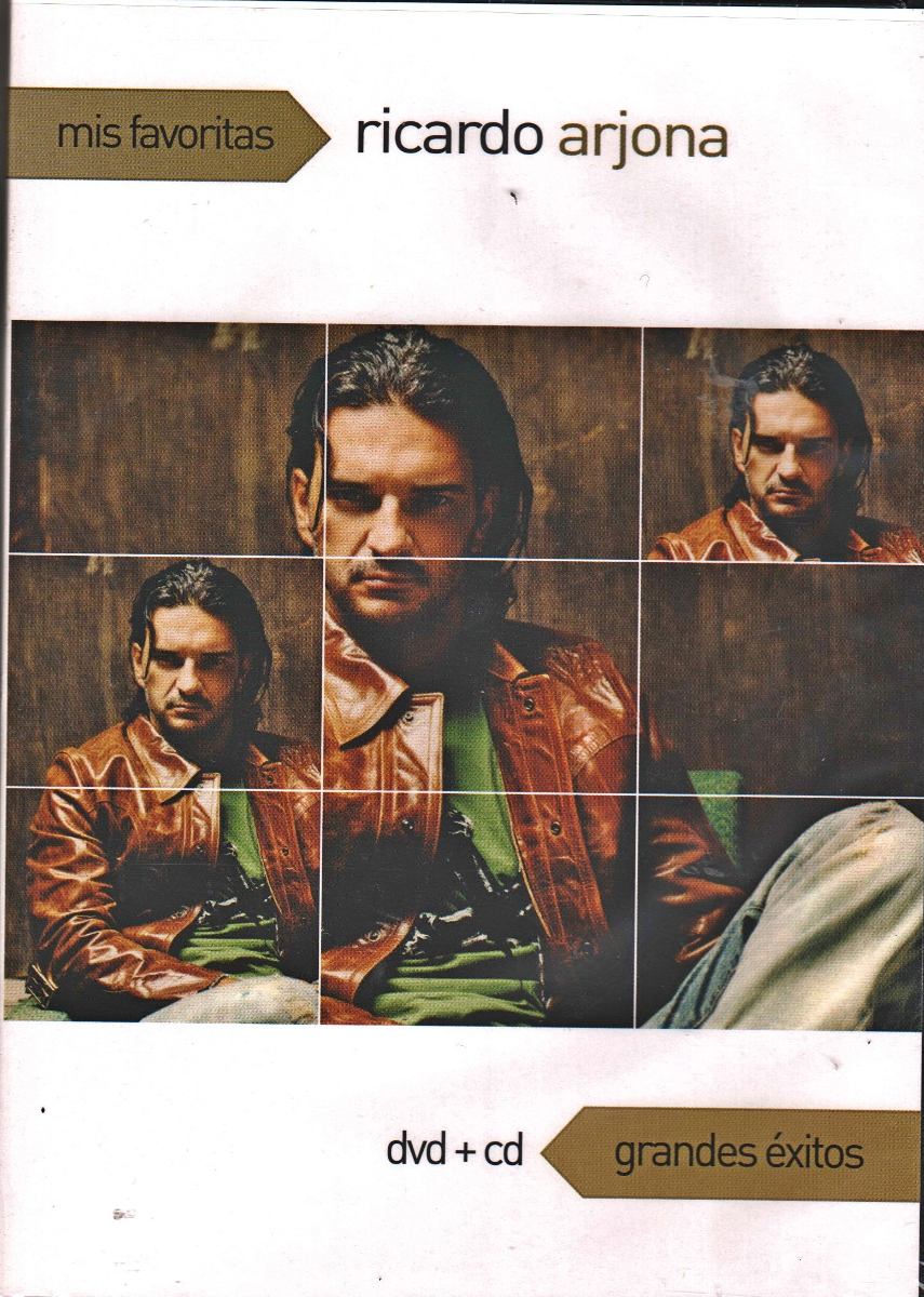 DVD+CD RICARDO ARJONA / MIS FAVORITAS