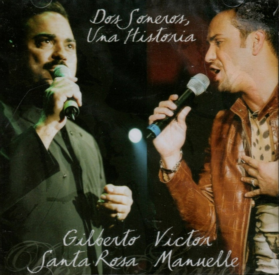 CD Gilberto Santa Rosa - Dos Soneros Una Historia