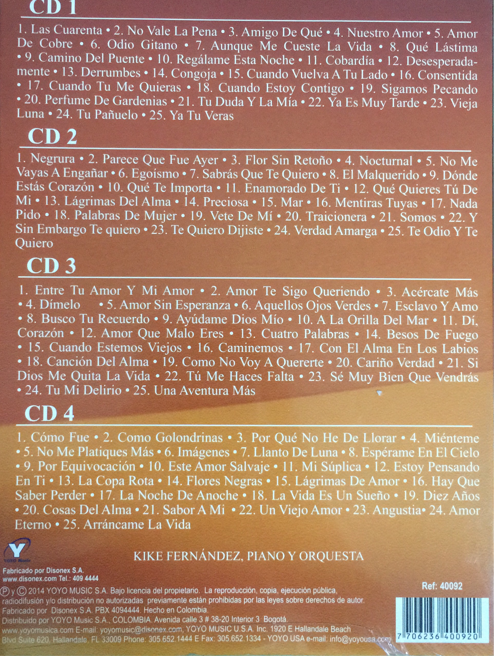 CDX4 Boleros For Lovers Vol 2