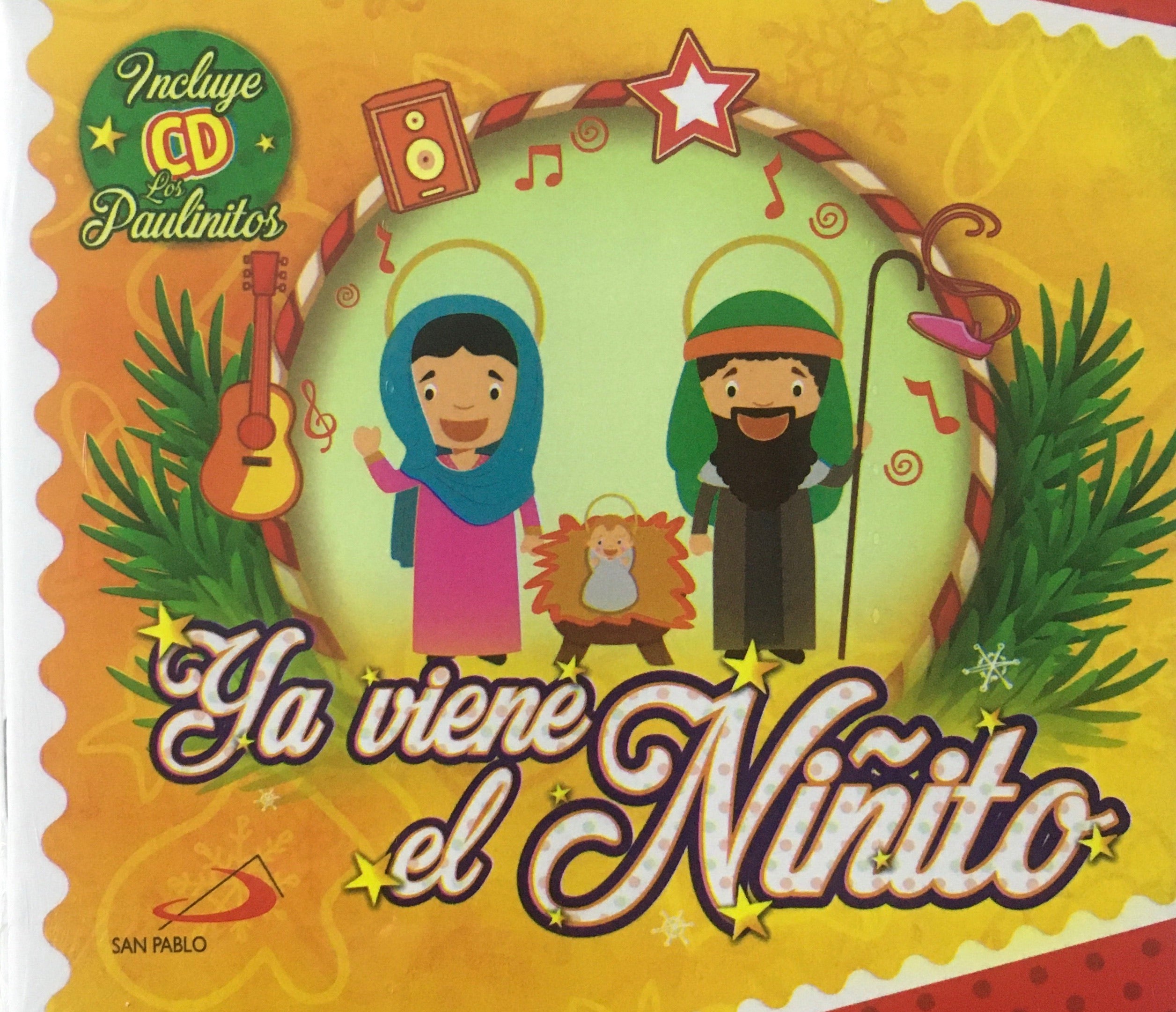 CD Ya viene el niñito - Novena de aguinaldos incluye cd Paulinitos