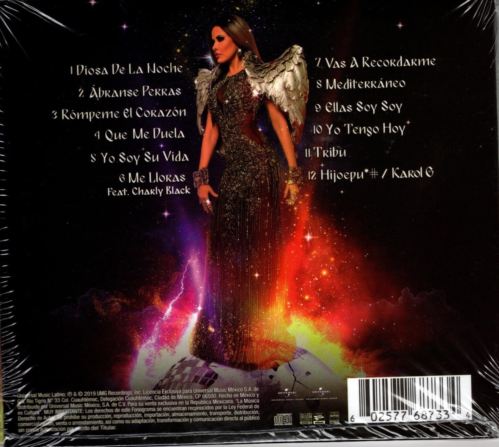 DIOSA DE LA NOCHE GLORIA TREVI