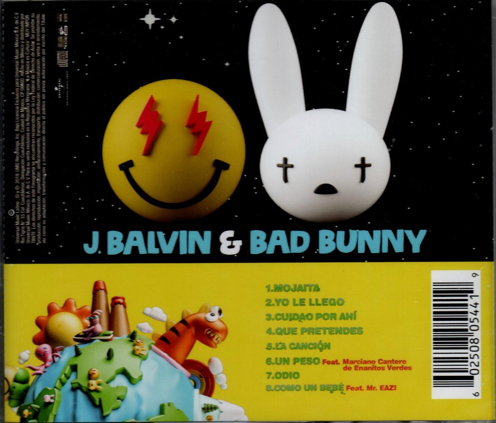 CD J Balvin & Bad Bunny – Oasis