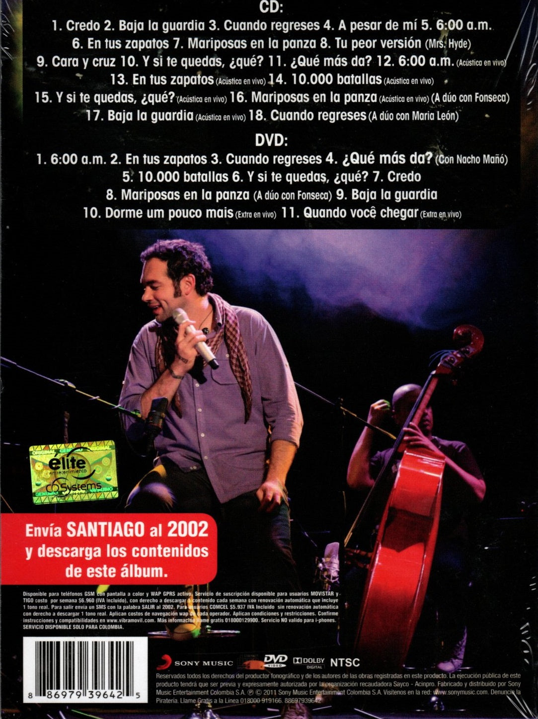 DVD Santiago Cruz – Cruce De Caminos