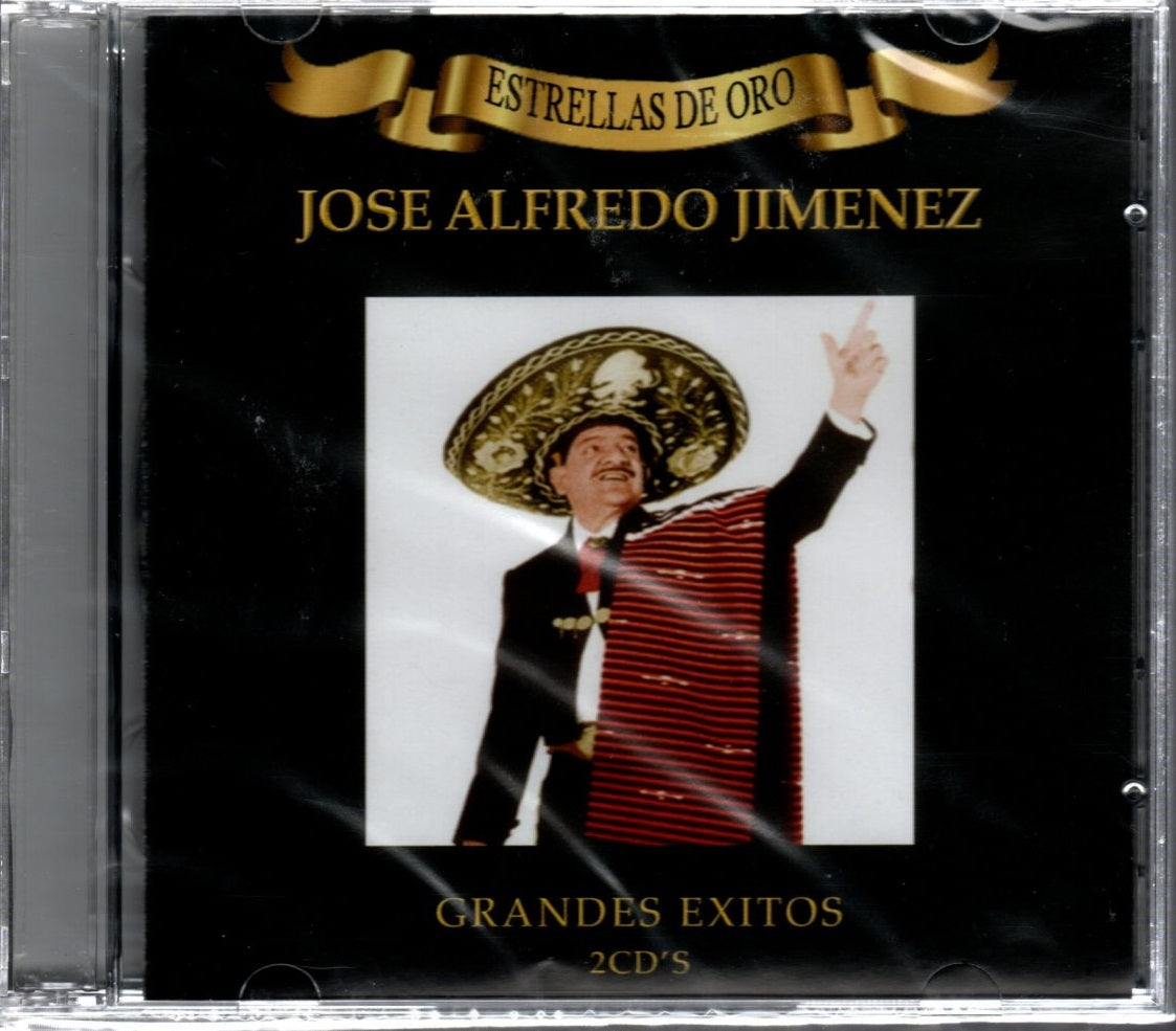 CD X2 José Alfredo Jiménez - Estrellas de oro