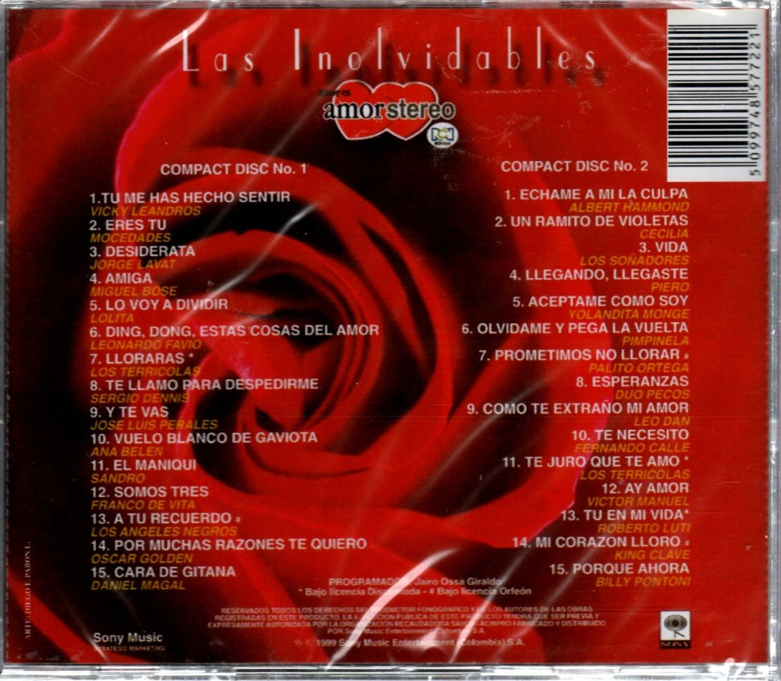 CDX2 Las Inolvidables - Amorstereo