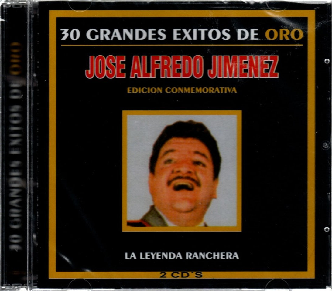 CDX2 30 Grandes Exitos De Oro Jose Alfredo Jimenez