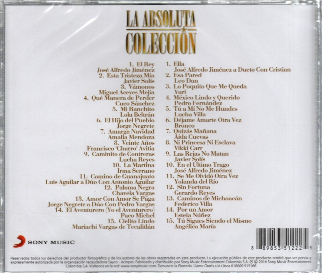 CDX2 La Absoluta Colección Ranchera