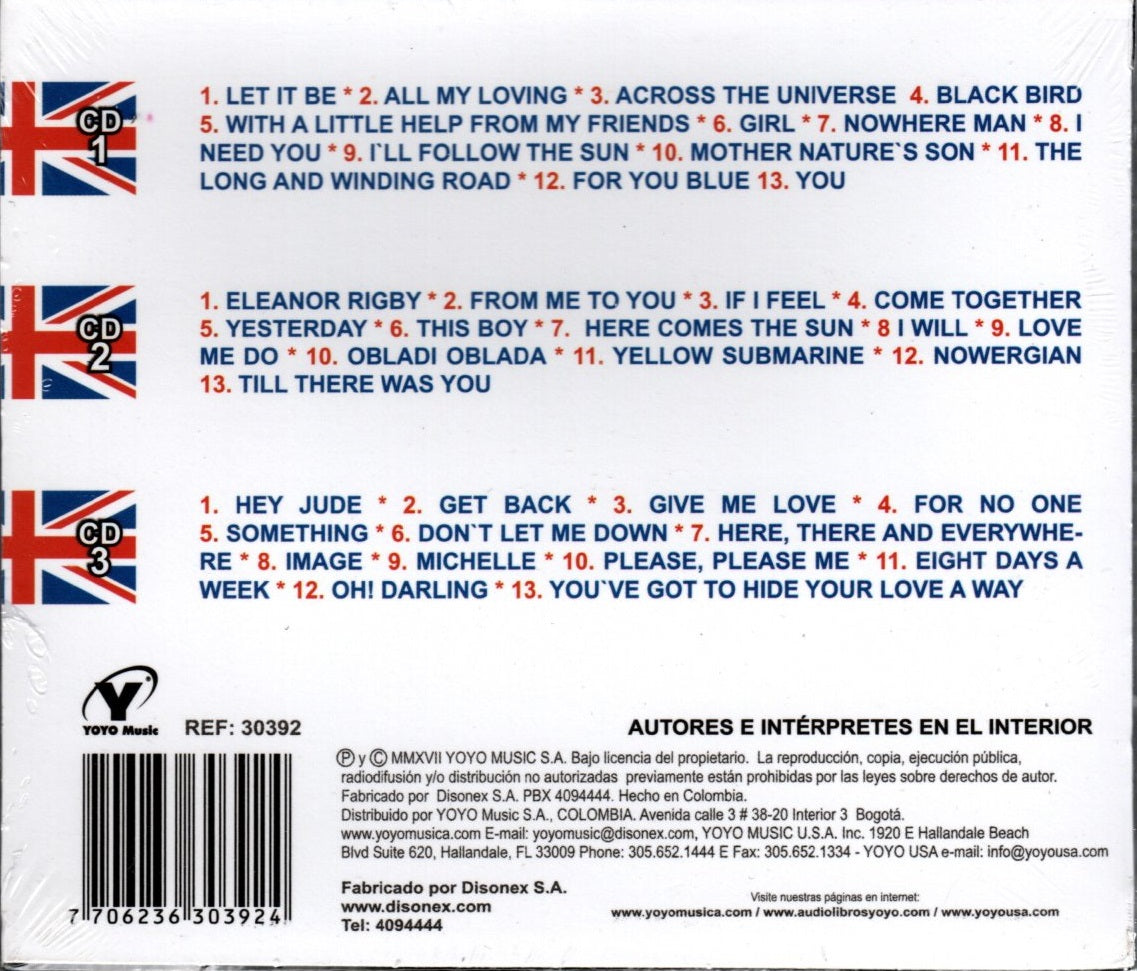 CDX3 The Beatles - Instrumental