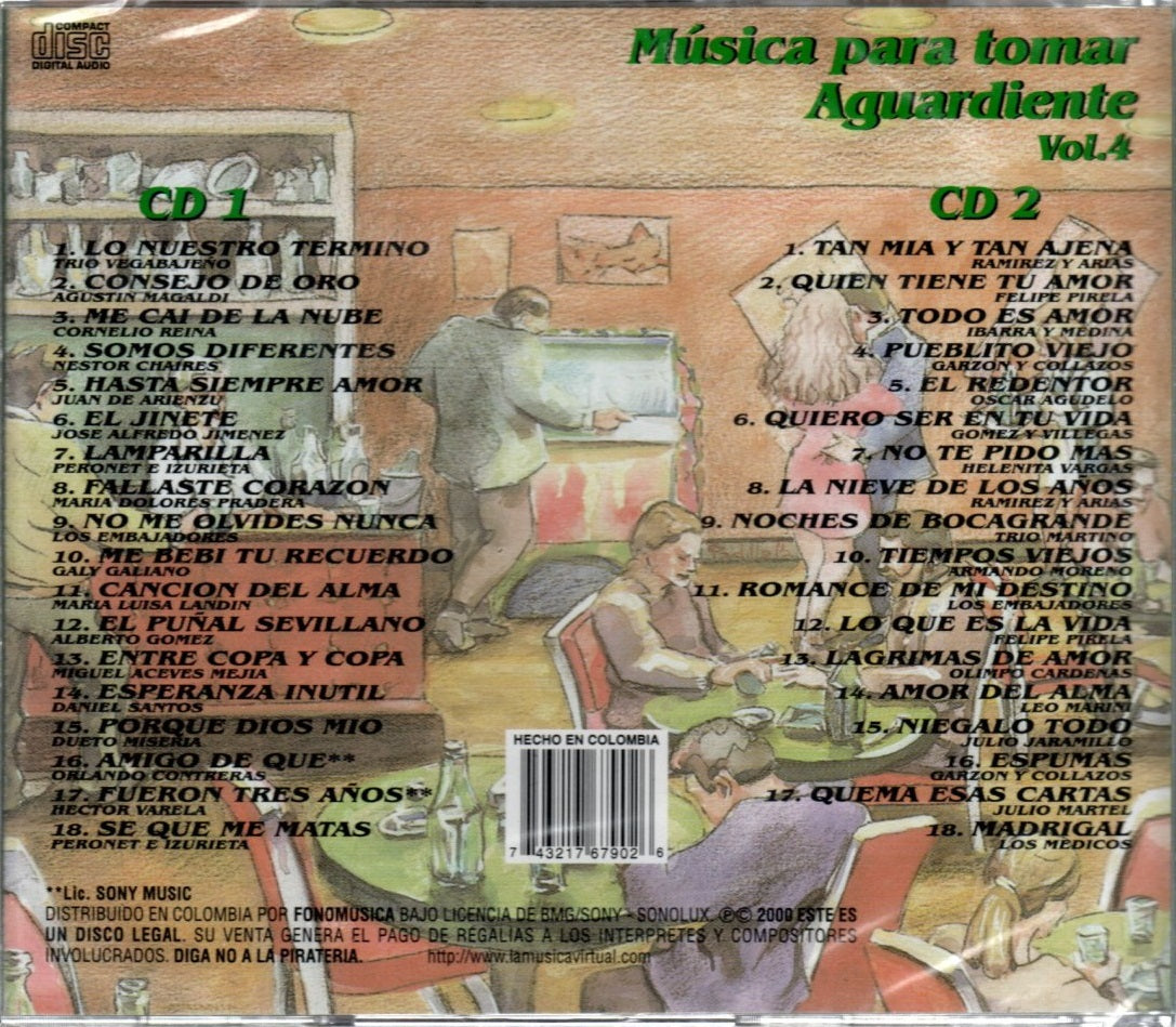 CDX2 Música Para Tomar Aguardiente