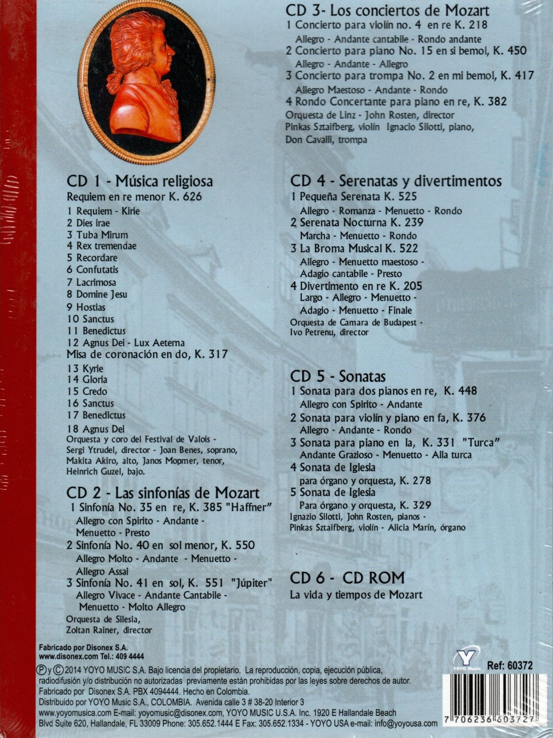 CDX6 Festival Mozart