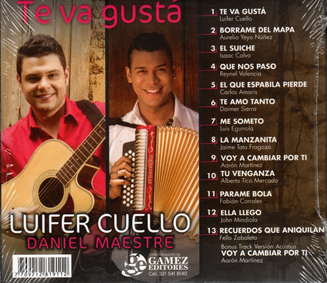 CD Luifer Cuello - Te Va Gustá