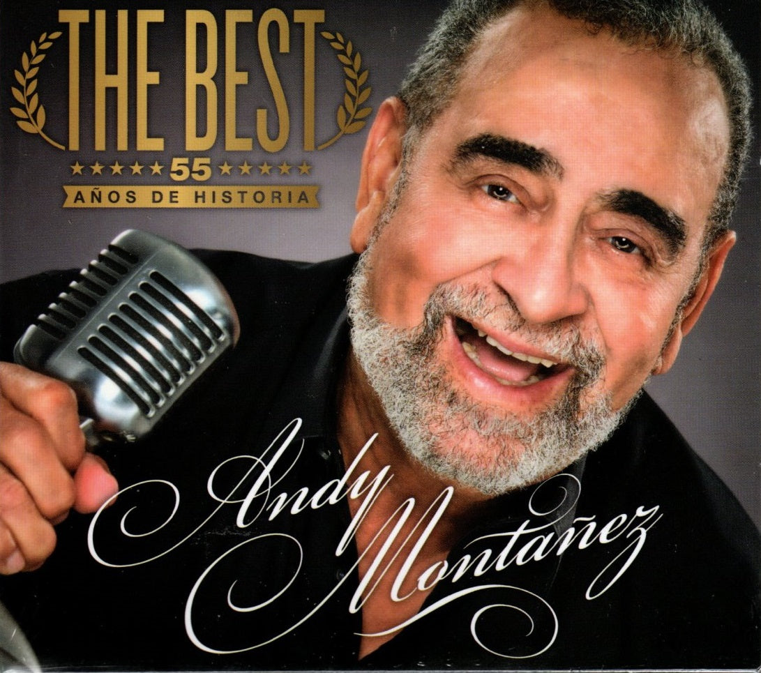 CD + DVD Andy Montañez - The Best, 55 Años De Historia