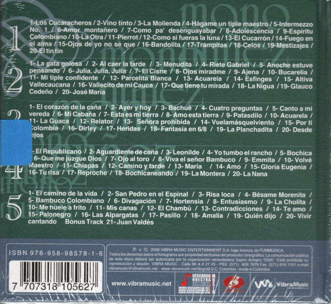 CD X5 Festival del Moño Nuñez