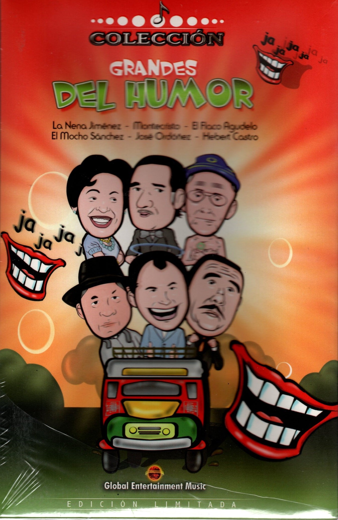 CD X5 Grandes Del Humor