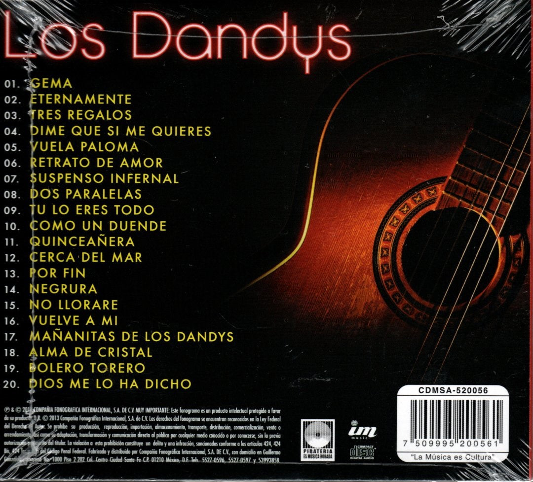 CD Los Dandys -20 Super De Los Dandys