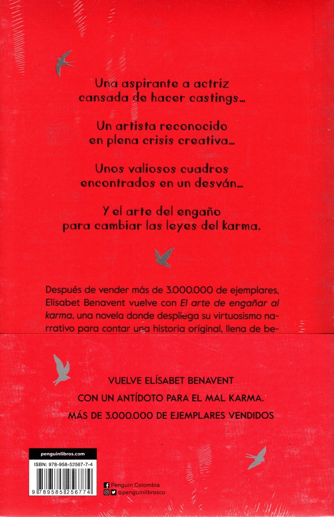Libro Elisabet Benavent - El Arte De Engañar Al Karma