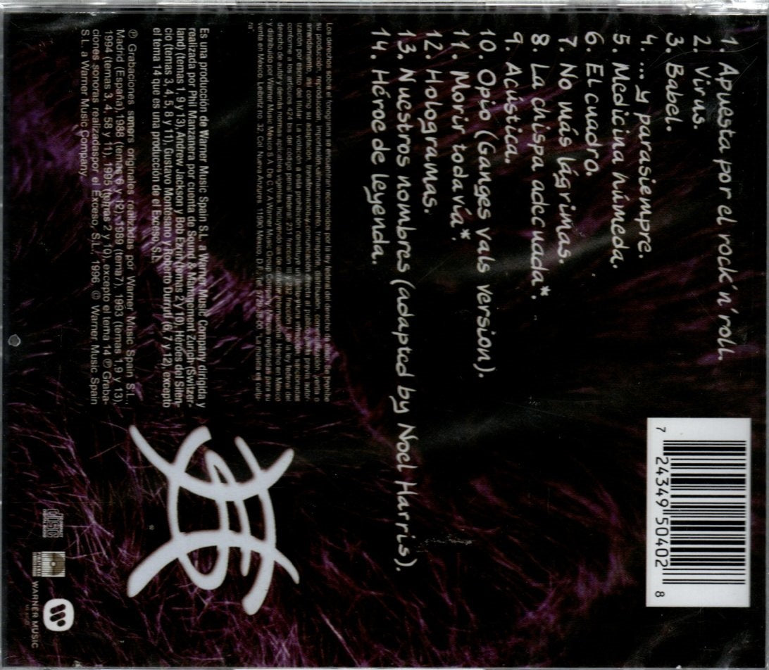 CD Héroes Del Silencio - Rarezas