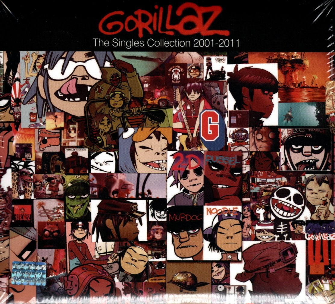 CD + DVD Gorillaz - The Singles Collection 2001 - 2011