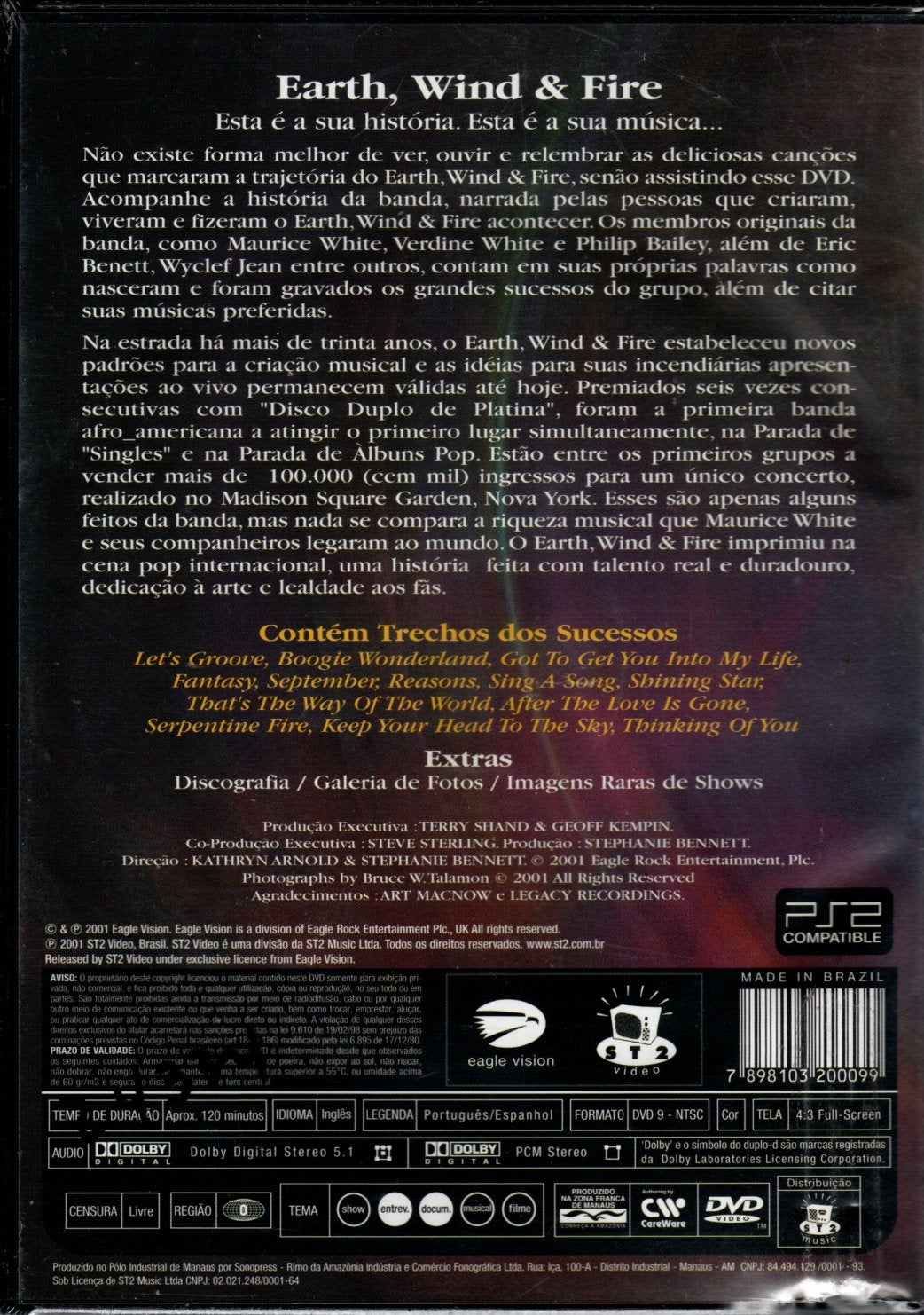 DVD Earth Wind & Fire