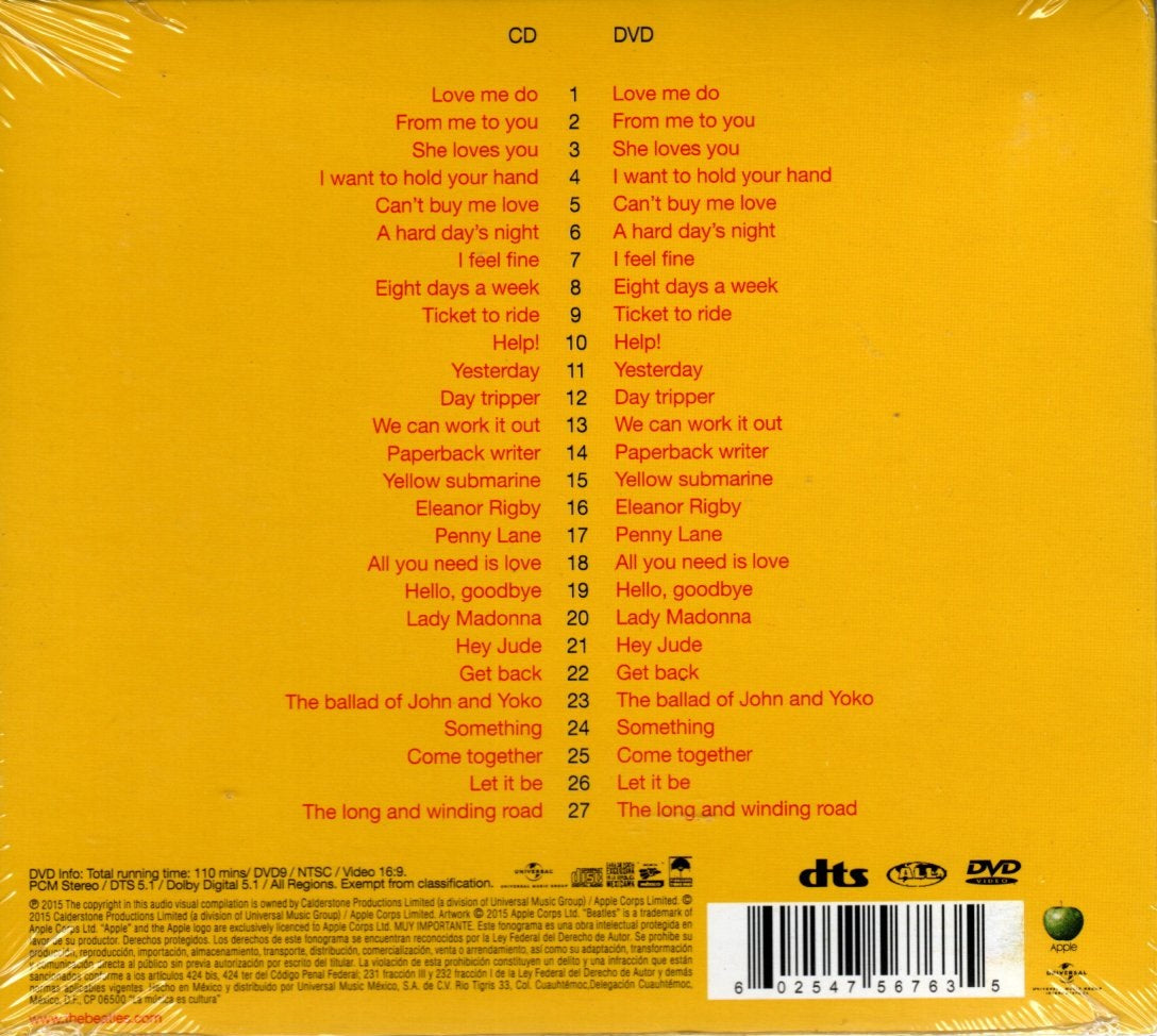 CD + DVD The Beatles 1