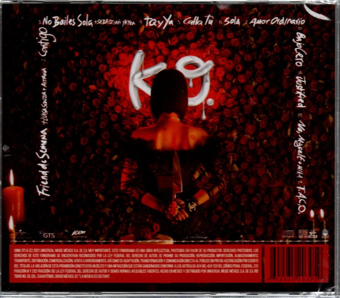 CD Danna Paola - K.O.