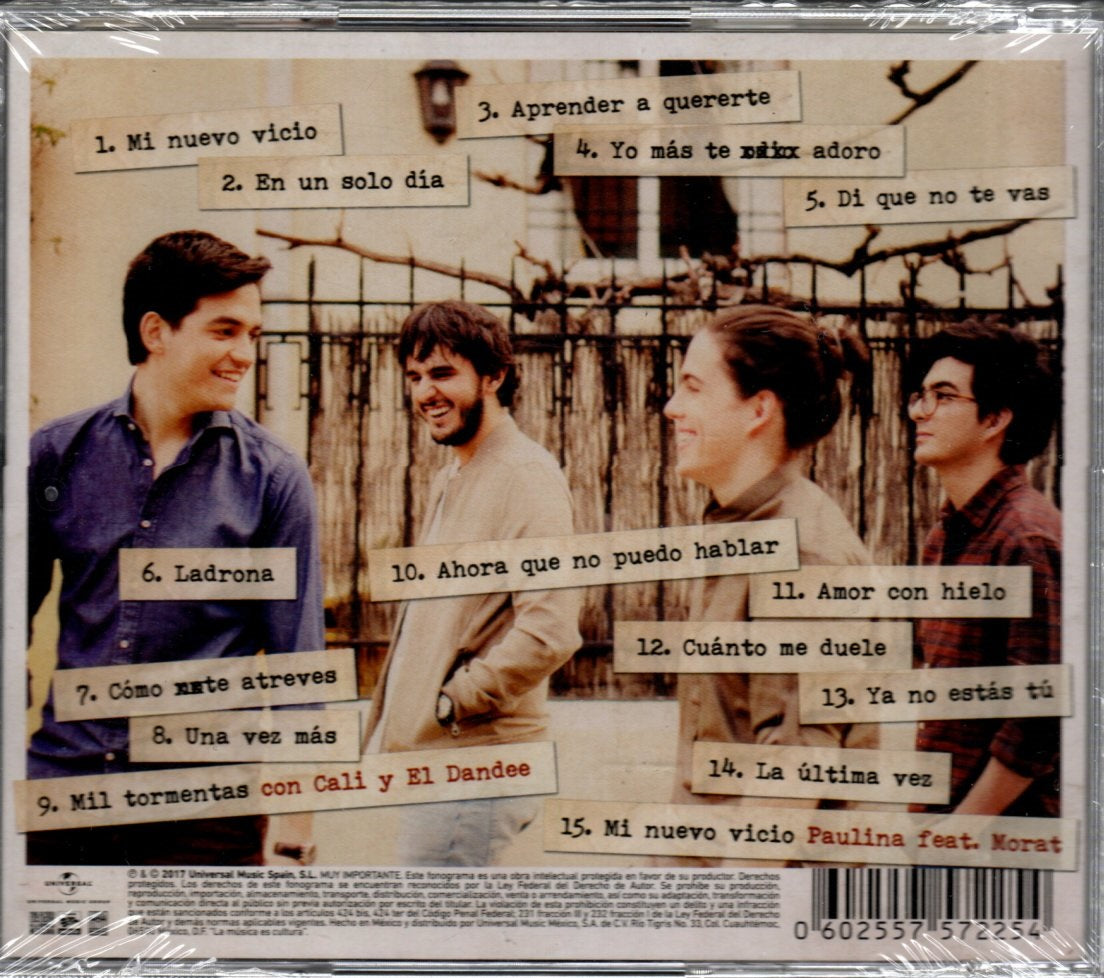 CD Morat Reedición - Sobre El Amor Y Sus Efectos Secundarios