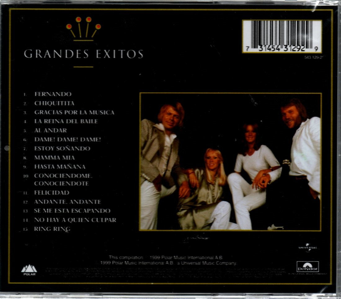 CD ABBA - Oro Grandes Éxitos En Español