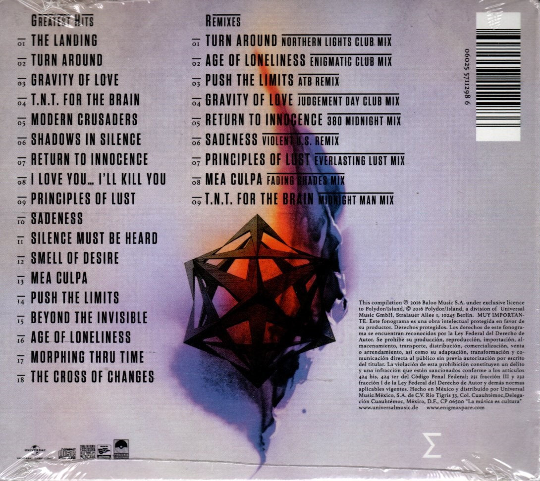 CD X2 Enigma - Love Sensuality Devotion