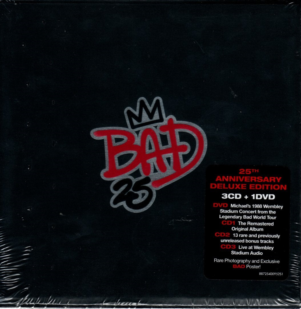 CDX3 + DVD Michael Jackson - 25th Anniversary Delux Edition