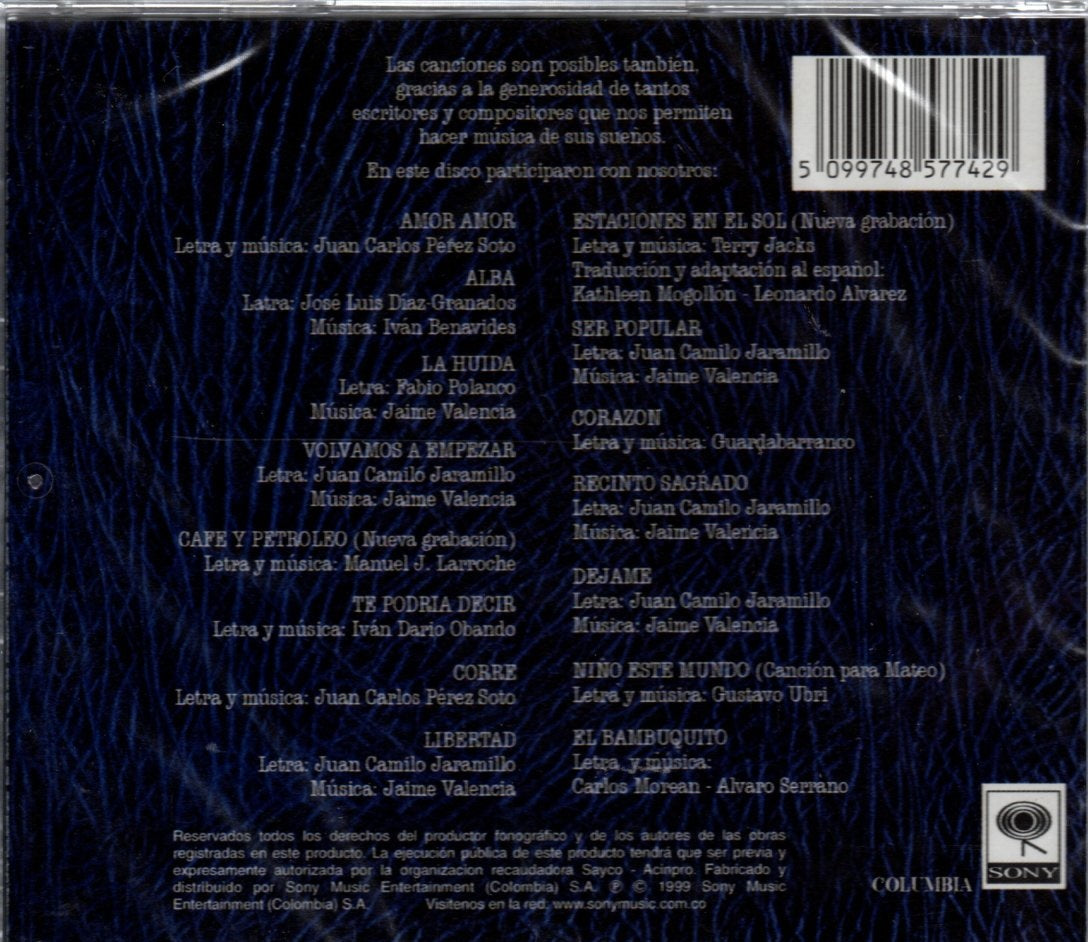 CD Ana Y Jaime - La Huida