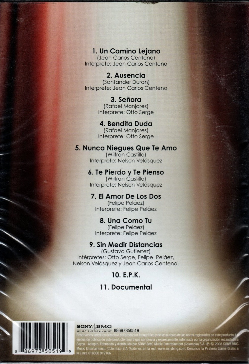 DVD Bendito Vallenato En Vivo