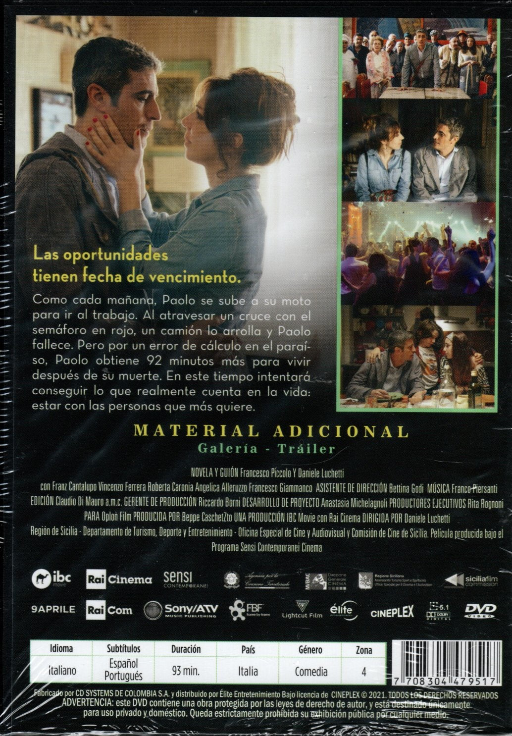 DVD 92 Minutos Para Ser Feliz