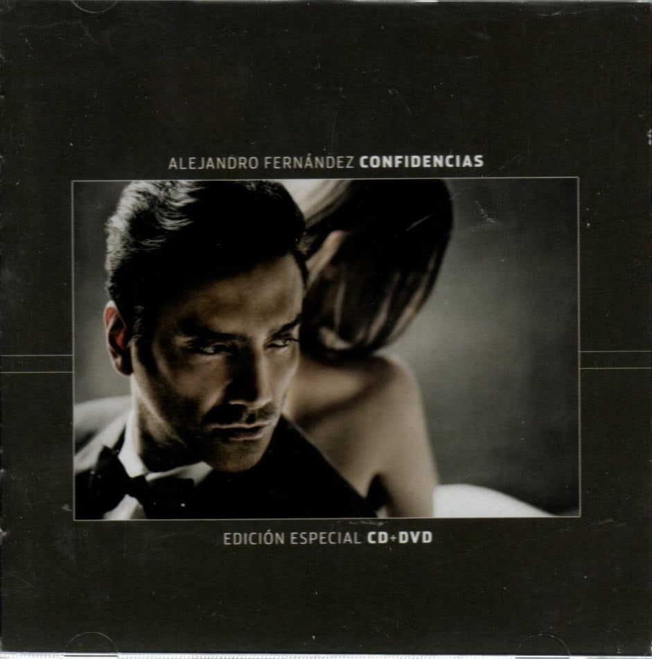 CD + DVD Alejandro Fernández – Confidencias