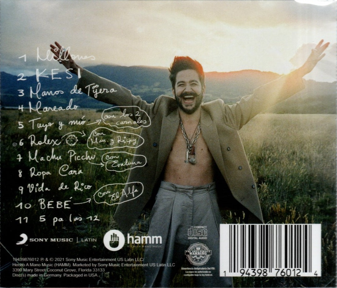 CD Camilo - Mis Manos
