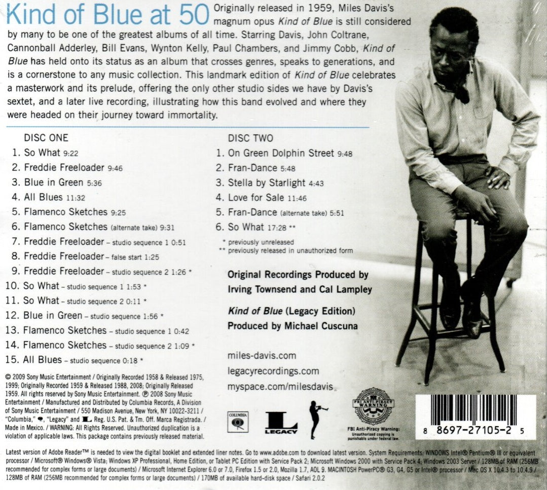 CDX2 Miles Davis – Kind Of Blue