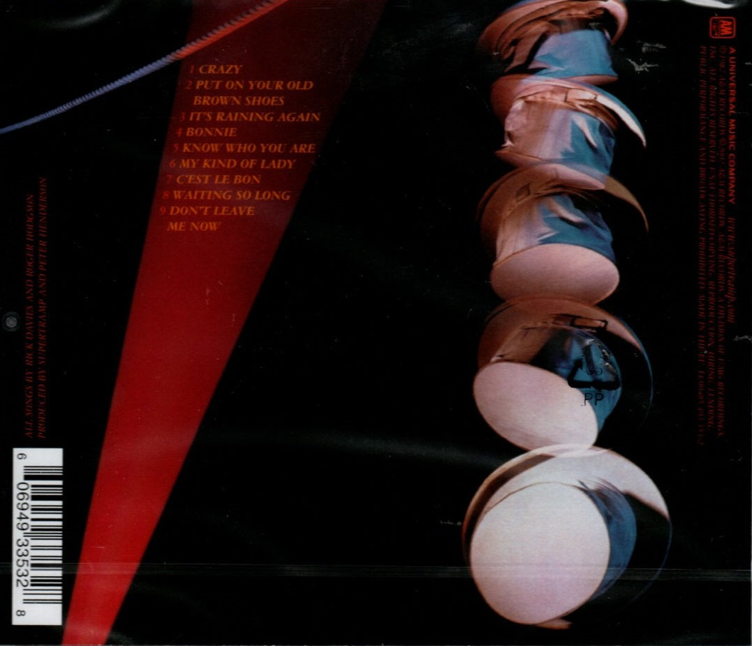 CD Supertramp – "...Famous Last Words..."