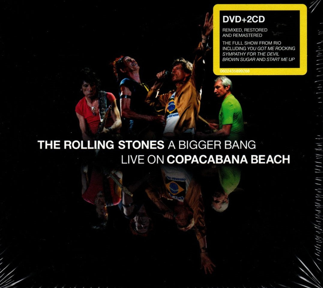 CDX2 + DVD The Rolling Stones – A Bigger Bang - Live On Copacabana Beach