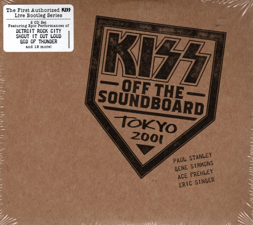 CD X2 Kiss – Off The Soundboard Tokyo 2001