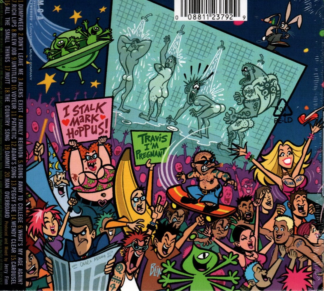 CD Blink-182 – The Mark, Tom And Travis Show (The Enema Strikes Back!)