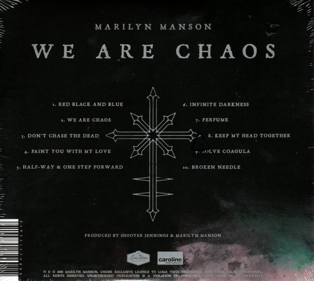 CD Marilyn Manson – We Are Chaos