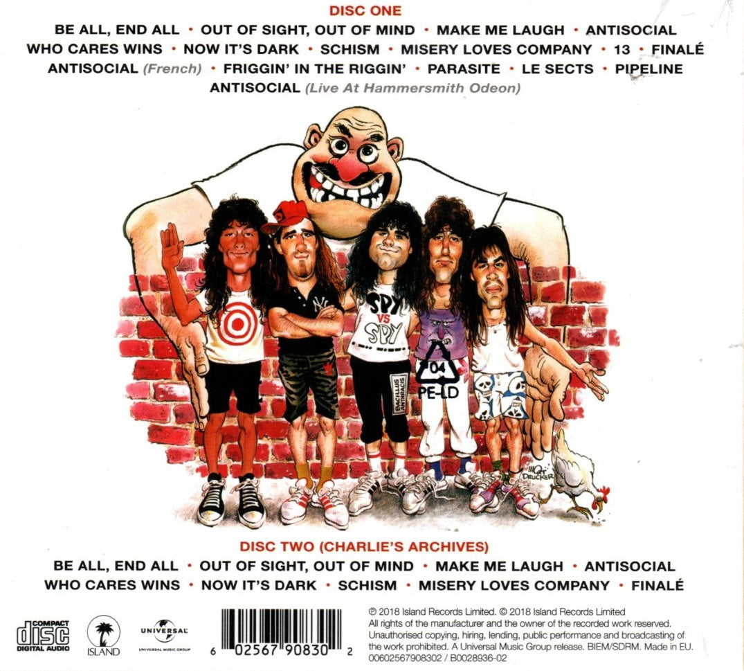 CD X2 Anthrax – State Of Euphoria