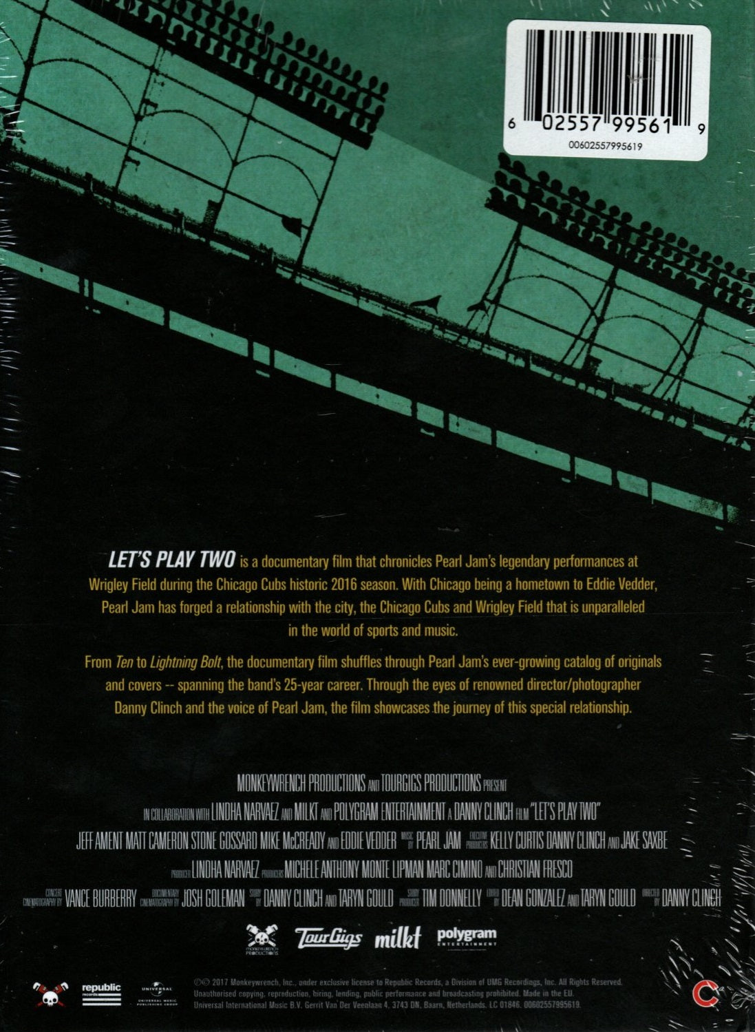 DVD + CD Pearl Jam – Let's Play Two