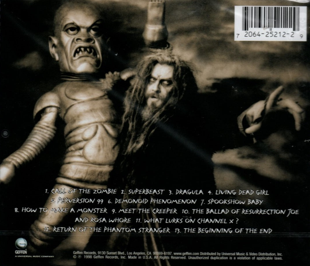 CD Rob Zombie – Hellbilly Deluxe