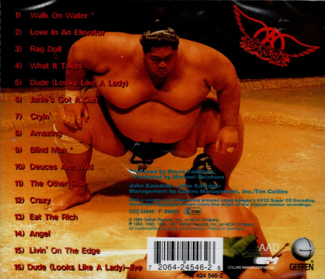 CD Aerosmith – Big Ones