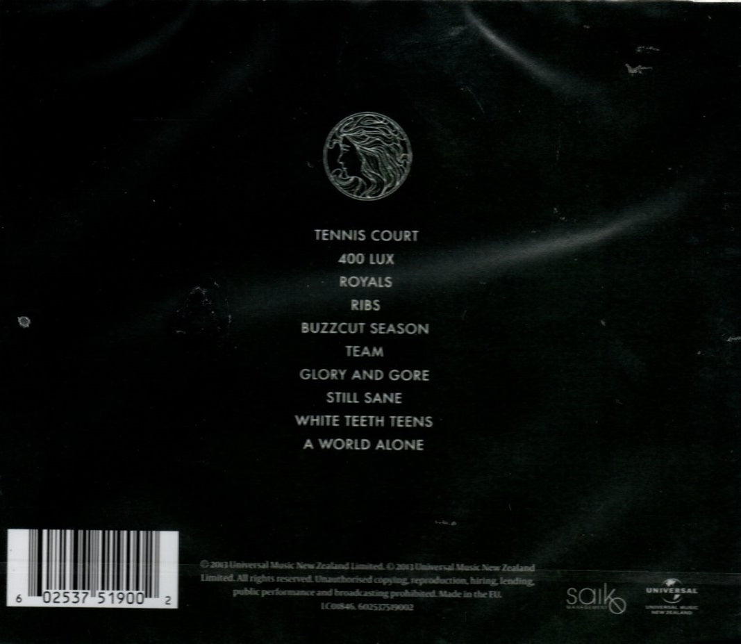 CD Lorde – Pure Heroine